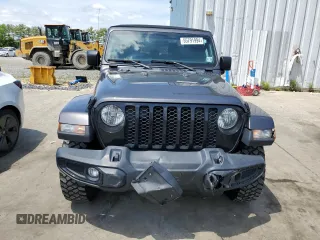 2021 Jeep Gladiator Sport S с VIN 1C6HJTAG0ML586532, выставлен на аукционе Copart как лот 55791994 с пробегом 37 700 миль миль и Списание • Salvage title. История ставок и продаж доступна на DreamBid. Изображение 5.