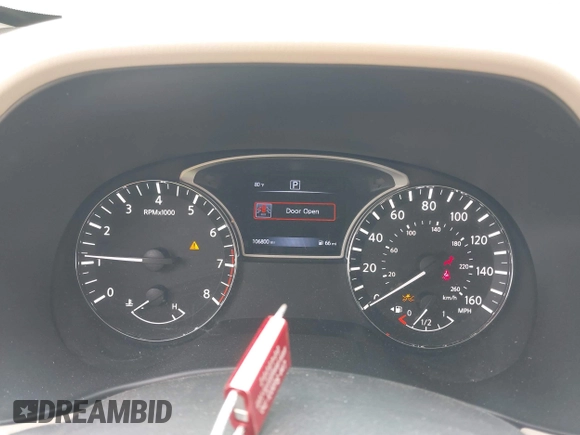 2018 Nissan Pathfinder SL with VIN 5N1DR2MN9JC655651, listed as a IAAI auction lot 41422408 with 106,800 mi miles. Bid and sale history available at carsss.com. Image 7.