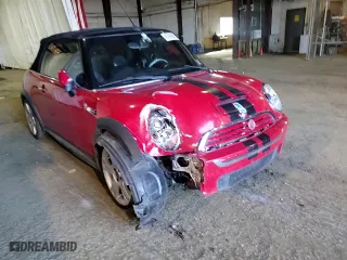 2006 MINI Cooper Convertible S with VIN WMWRH33536TL93313, listed as a Copart auction lot 45165995 with 0 mi miles and Salvage Title. Bid and sale history available at carsss.com. Image 11.