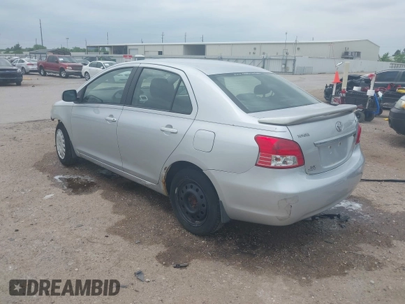 2008 Toyota Yaris with VIN JTDBT923184018720, listed as a IAAI auction lot 42038762 with 246,994 mi miles. Bid and sale history available at carsss.com. Image 3.