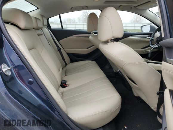 2018 Mazda Mazda6 Touring with VIN JM1GL1VM1J1324271, listed as a Copart auction lot 44379445 with 92,146 mi miles and Salvage Title. Bid and sale history available at carsss.com. Image 10.