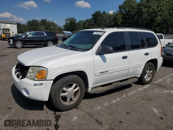 2005 GMC Envoy SLT with VIN 1GKDS13S852261763, listed as a Copart auction lot 75420254 with 182,559 mi miles and Salvage Title. Bid and sale history available at DreamBid. Image 1.