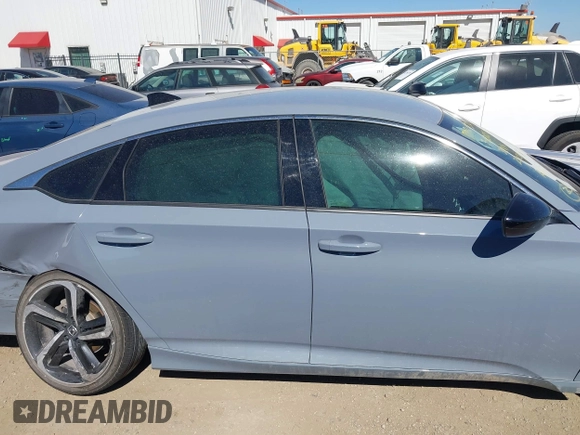 2022 Honda Accord Sport SE with VIN 1HGCV1F49NA114533, listed as a IAAI auction lot 41762430 with 38,566 mi miles and . Bid and sale history available at carsss.com. Image 13.