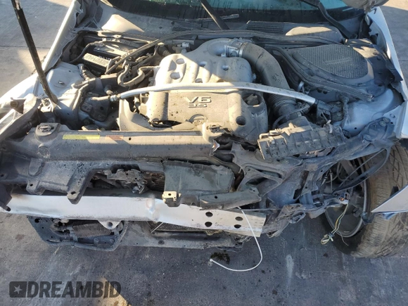 2005 Nissan 350Z Touring with VIN JN1AZ36A55M753747, listed as a Copart auction lot 79503024 with Not provided miles and Salvage title. Bid and sale history available at DreamBid. Image 12.