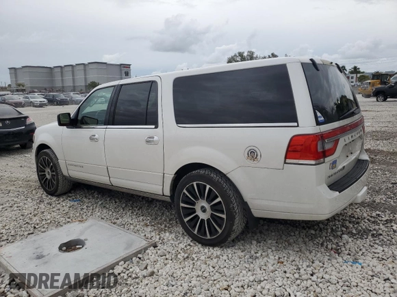 2015 Lincoln Navigator z VIN 5LMJJ3HT8FEJ07562, wystawiony jako Copart lot #46319455 z przebiegiem 183 138 mil mil oraz Czysty tytuł • Clean title. Historia ofert i sprzedaży dostępna na DreamBid. Obrazek 2.