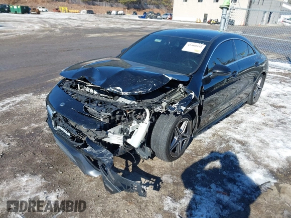 2020 Mercedes-Benz CLA with VIN W1K5J4HB3LN087535, listed as a IAAI auction lot 41480591 with 102,315 mi miles. Bid and sale history available at carsss.com. Image 17.