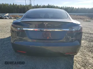 2019 Tesla Model S 100D with VIN 5YJSA1E49KF300356, listed as a Copart auction lot 43312715 with 81,915 mi miles and Salvage title. Bid and sale history available at DreamBid. Image 6.