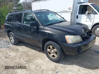 2003 Toyota Highlander z VIN JTEGD21A430065634, wystawiony jako IAAI lot #42071404 z przebiegiem 203 428 mil mil oraz . Historia ofert i sprzedaży dostępna na DreamBid. Obrazek 1.