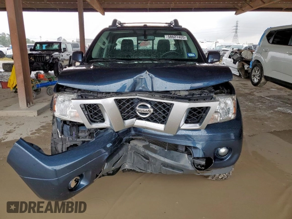 2020 Nissan Frontier Pro-4X z VIN 1N6ED0EB9LN708384, wystawiony jako Copart lot #58627405 z przebiegiem 53 231 mil mil oraz Szkoda całkowita • Salvage title. Historia ofert i sprzedaży dostępna na DreamBid. Obrazek 5.