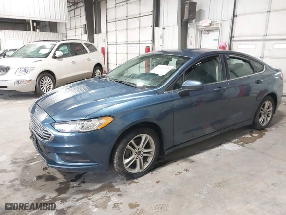 2018 Ford Fusion SE with VIN 3FA6P0HD2JR259707, listed as a IAAI auction lot 40616115 with 74,318 mi miles. Bid and sale history available at carsss.com. Image 2.