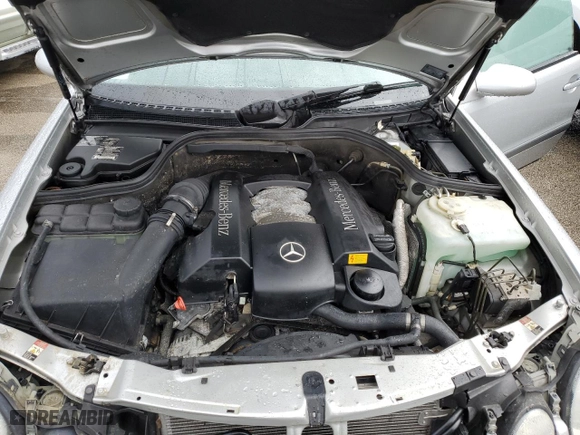 1999 Mercedes-Benz CLK-Class with VIN WDBLK65GXXT023566, listed as a Copart auction lot 73857834 with 0 mi miles and Salvage Title. Bid and sale history available at carsss.com. Image 11.