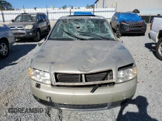 2002 Audi A4 1.8T with VIN WAULC68EX2A222465, listed as a Copart auction lot 74717594 with 146,737 mi miles and Salvage Title. Bid and sale history available at carsss.com. Image 5.