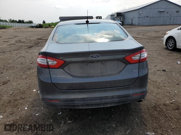 2016 Ford Fusion SE with VIN 1FA6P0H7XG5104862, listed as a Copart auction lot 60153225 with 124,759 mi miles and Clean title. Bid and sale history available at DreamBid. Image 6.