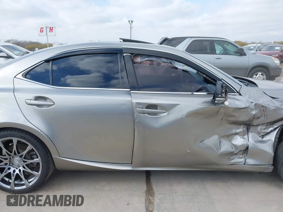 2015 Lexus IS 250 with VIN JTHBF1D27F5050784, listed as a IAAI auction lot 41767657 with 156,349 mi miles. Bid and sale history available at carsss.com. Image 12.
