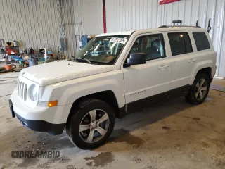 2017 Jeep Patriot High Altitude with VIN 1C4NJRFB7HD128837, listed as a Copart auction lot 57592785 with 125,897 mi miles and Non repairable. Bid and sale history available at DreamBid. Image 1.