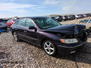 2006 Hyundai Azera SE with VIN KMHFC46F36A057974, listed as a Copart auction lot 52179905 with 142,391 mi miles and Salvage Title. Bid and sale history available at DreamBid. Image 4.