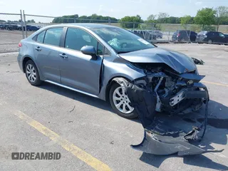 2024 Toyota Corolla LE z VIN 5YFB4MDE9RP147432, wystawiony jako IAAI lot #42512977 z przebiegiem 26 403 mil mil oraz . Historia ofert i sprzedaży dostępna na DreamBid. Obrazek 1.