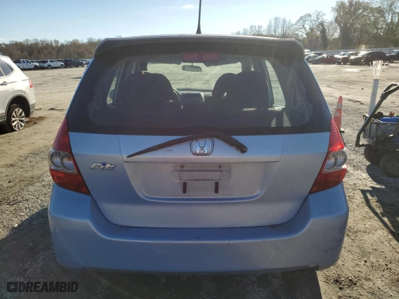 2008 Honda Fit Sport with VIN JHMGD37648S056732, listed as a Copart auction lot 81242424 with 148,089 mi miles and Salvage Title. Bid and sale history available at carsss.com. Image 6.