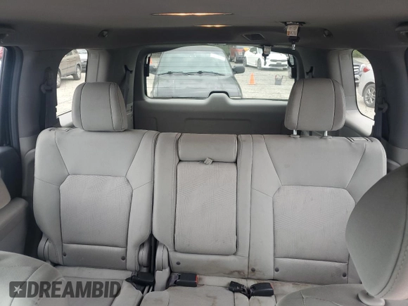 2014 Honda Pilot LX with VIN 5FNYF4H25EB030005, listed as a Copart auction lot 54799505 with 225,778 mi miles and Salvage Title. Bid and sale history available at DreamBid. Image 10.