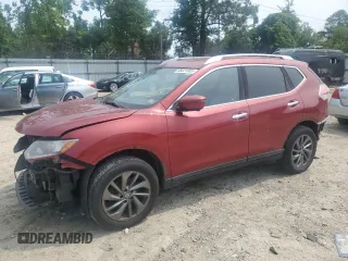 2016 Nissan Rogue SV z VIN KNMAT2MV7GP710396, wystawiony jako Copart lot #58221585 z przebiegiem 109 026 mil mil oraz Szkoda całkowita • Salvage title. Historia ofert i sprzedaży dostępna na DreamBid. Obrazek 1.