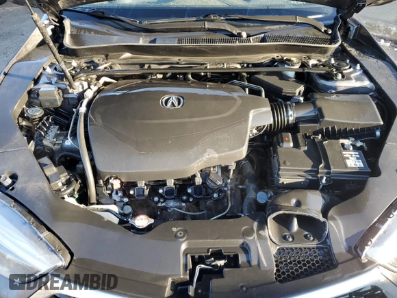 2018 Acura TLX with VIN 19UUB2F36JA007136, listed as a Copart auction lot 43829265 with 108,112 mi miles and Salvage title. Bid and sale history available at DreamBid. Image 11.