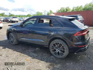 2019 Audi Q8 Prestige z VIN WA1FVAF18KD020259, wystawiony jako Copart lot #58041275 z przebiegiem 61 053 mil mil oraz Tytuł czysty. Historia ofert i sprzedaży dostępna na DreamBid. Obrazek 2.