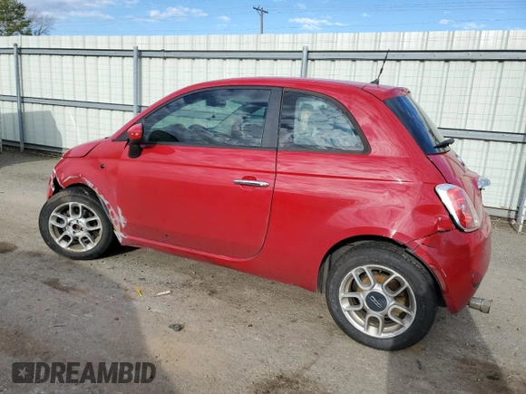 2012 FIAT 500 Pop z VIN 3C3CFFAR7CT125312, wystawiony jako Copart lot #49885775 z przebiegiem 190 364 mil mil oraz Szkoda całkowita • Salvage title. Historia ofert i sprzedaży dostępna na DreamBid. Obrazek 2.