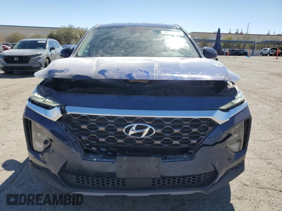 2019 Hyundai Santa Fe SE with VIN 5NMS23AD4KH080248, listed as a Copart auction lot 50587115 with 62,265 mi miles and Salvage Title. Bid and sale history available at carsss.com. Image 5.