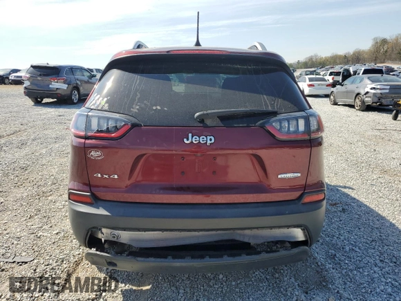2019 Jeep Cherokee Latitude with VIN 1C4PJMCB5KD244917, listed as a Copart auction lot 51014925 with 90,127 mi miles and Salvage Title. Bid and sale history available at carsss.com. Image 6.