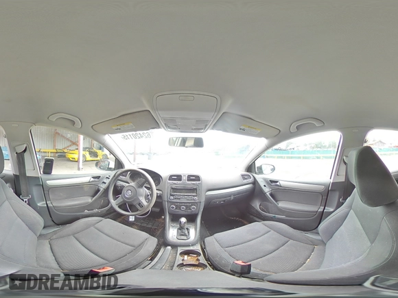 2014 Volkswagen Golf with VIN WVWDB7AJ0EW001424, listed as a Copart auction lot 62420115 with 69,109 mi miles and Salvage title. Bid and sale history available at DreamBid. Image 14.