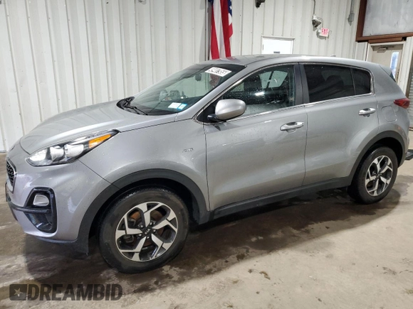 2021 Kia Sportage LX with VIN KNDPMCAC7M7880883, listed as a Copart auction lot 49407955 with 44,679 mi miles and Clean Title. Bid and sale history available at carsss.com. Image 1.