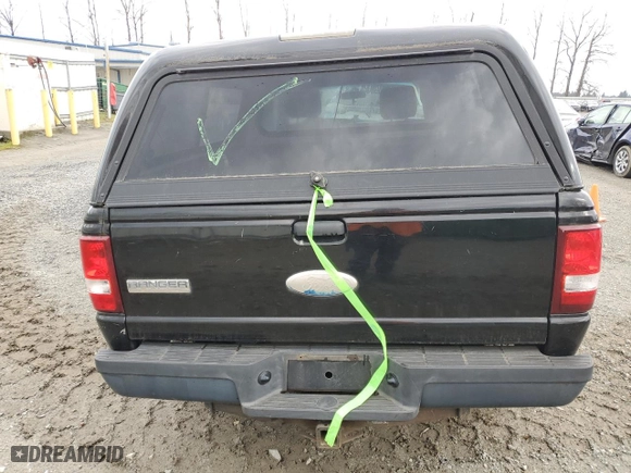 2010 Ford Ranger XL with VIN 1FTKR1ED9APA19705, listed as a Copart auction lot 50454675 with 202,755 mi miles and Salvage Title. Bid and sale history available at carsss.com. Image 6.