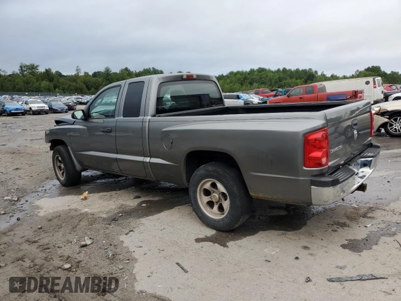 2005 Dodge Dakota ST with VIN 1D7HE22K35S155237, listed as a Copart auction lot 78925374 with Not Provided miles and Salvage Title. Bid and sale history available at DreamBid. Image 2.