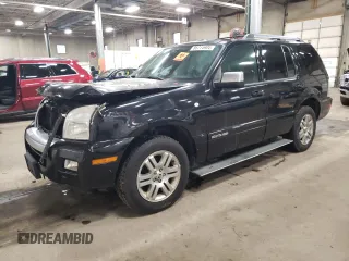 2007 Mercury Mountaineer Premier with VIN 4M2EU48807UJ02018, listed as a Copart auction lot 86714904 with 0 mi miles and Salvage Title. Bid and sale history available at carsss.com. Image 1.