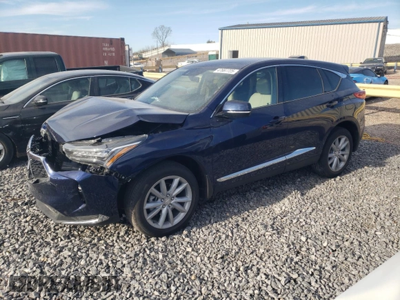 2022 Acura RDX with VIN 5J8TC2H30NL013806, listed as a Copart auction lot 47687725 with 16,350 mi miles and Salvage Title. Bid and sale history available at carsss.com. Image 1.
