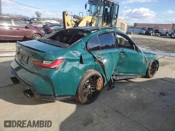 2024 BMW M3 Competition xDrive z VIN WBS43AY08RFT62048, wystawiony jako Copart lot #42980275 z przebiegiem Nie podano mil oraz Szkoda całkowita • Salvage title. Historia ofert i sprzedaży dostępna na DreamBid. Obrazek 3.