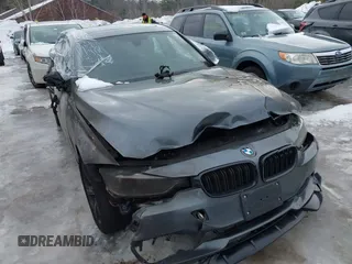 2014 BMW 3 Series 328d xDrive with VIN WBA3D5C55EKX98381, listed as a IAAI auction lot 41590673 with Not Provided miles. Bid and sale history available at carsss.com. Image 1.