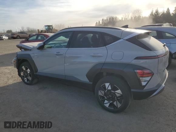 2025 Hyundai Kona SEL Convenience with VIN KM8HCCAB5SU209236, listed as a Copart auction lot 41684615 with 142 mi miles and Salvage Title. Bid and sale history available at DreamBid. Image 2.