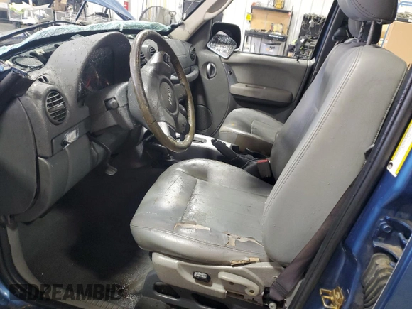 2006 Jeep Liberty Limited with VIN 1J4GL58K66W271427, listed as a Copart auction lot 54397065 with 256,738 mi miles and Salvage title. Bid and sale history available at DreamBid. Image 7.