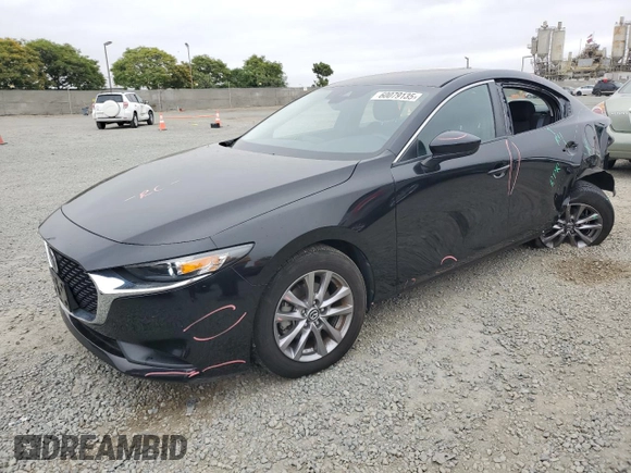 2021 Mazda 3 2.0 z VIN 3MZBPAA7XMM203287, wystawiony jako Copart lot #60079135 z przebiegiem 49 212 mil mil oraz Szkoda całkowita • Salvage title. Historia ofert i sprzedaży dostępna na DreamBid. Obrazek 1.
