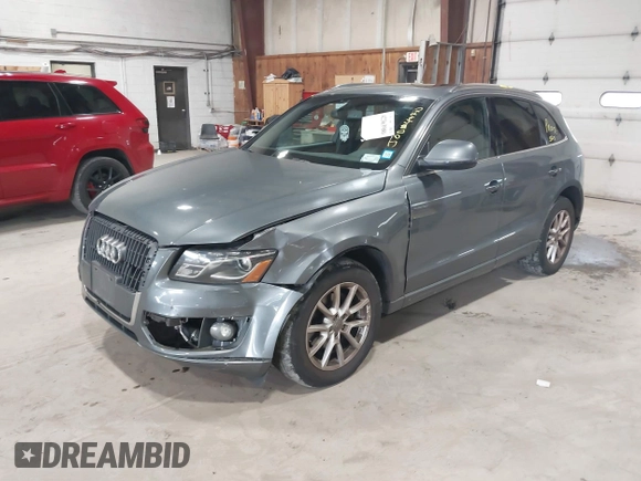 2012 Audi Q5 Premium Plus with VIN WA1LFAFP6CA129648, listed as a IAAI auction lot 42363980 with 91,943 mi miles and . Bid and sale history available at DreamBid. Image 2.