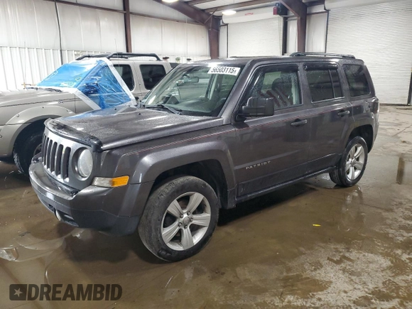 2015 Jeep Patriot High Altitude with VIN 1C4NJRFB2FD386115, listed as a Copart auction lot 56503115 with 126,407 mi miles and Salvage title. Bid and sale history available at DreamBid. Image 1.
