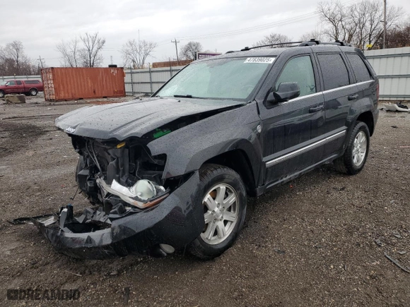 2009 Jeep Grand Cherokee Limited with VIN 1J8HR58P59C520769, listed as a Copart auction lot 47839025 with 137,190 mi miles and Salvage Title. Bid and sale history available at carsss.com. Image 1.