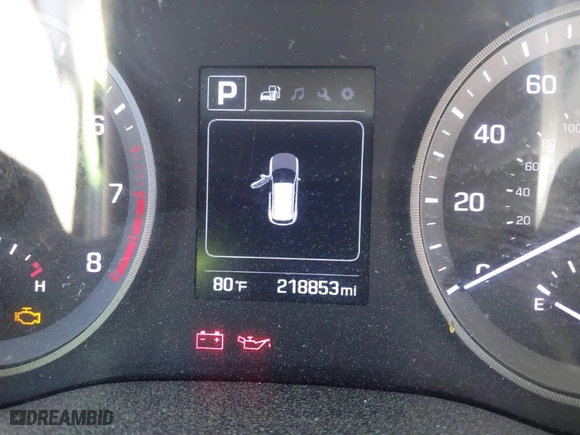 2018 Hyundai Tucson SEL with VIN KM8J3CA48JU718402, listed as a IAAI auction lot 41810363 with 218,853 mi miles. Bid and sale history available at carsss.com. Image 15.