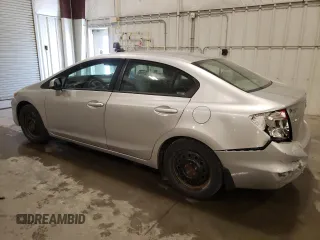 2012 Honda Civic EX with VIN 19XFB2F86CE001842, listed as a Copart auction lot 55585725 with 204,350 mi miles and Salvage Title. Bid and sale history available at DreamBid. Image 2.