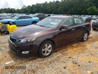 2015 Kia Optima LX with VIN 5XXGM4A73FG394350, listed as a Copart auction lot 61015655 with 70,839 mi miles and Salvage title. Bid and sale history available at DreamBid. Image 1.