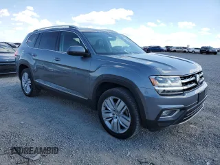2019 Volkswagen Atlas SEL Premium z VIN 1V2NR2CA5KC524661, wystawiony jako Copart lot #50815745 z przebiegiem 134 940 mil mil oraz Szkoda całkowita • Salvage title. Historia ofert i sprzedaży dostępna na DreamBid. Obrazek 4.