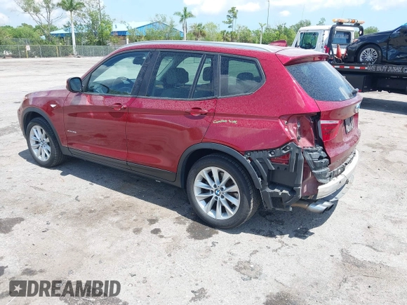 2013 BMW X3 xDrive28i with VIN 5UXWX9C50D0A11265, listed as a IAAI auction lot 41931507 with 69,853 mi miles and . Bid and sale history available at DreamBid. Image 3.