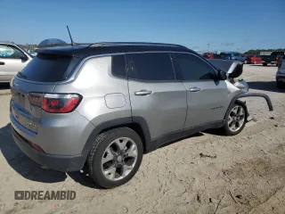 2020 Jeep Compass Limited z VIN 3C4NJCCBXLT211277, wystawiony jako Copart lot #58829525 z przebiegiem 66 223 mil mil oraz Nie do naprawy • Non repairable. Historia ofert i sprzedaży dostępna na DreamBid. Obrazek 3.