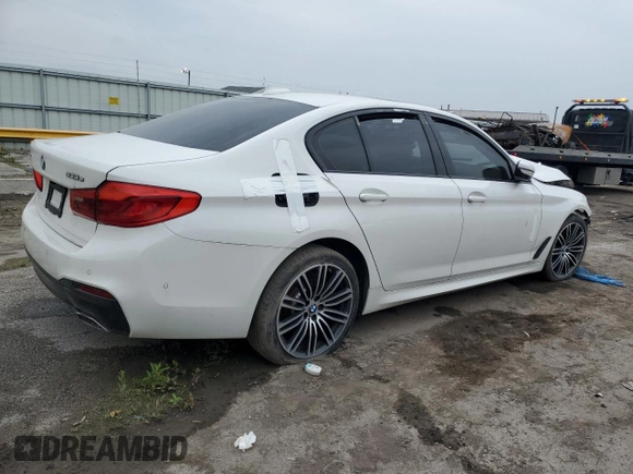 2020 BMW 5 Series with VIN WBAJB1C07LCD44282, listed as a Copart auction lot 60970885 with Not provided miles and Non repairable. Bid and sale history available at DreamBid. Image 3.